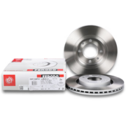 菲罗多（ferodo）刹车前盘适用于标致207 2008 301雪铁龙C2爱丽舍 2只 DDF1140P-D