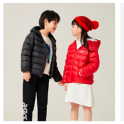 京东百亿补贴：asics 亚瑟士 男女童轻薄羽绒服