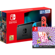 任天堂 Nintendo Switch 国行续航增强版红蓝游戏主机 & 舞力全开 兑换卡