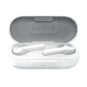 雷蛇（Razer）无线蓝牙耳机 战锤狂鲨真无线X 入耳式音乐运动游戏耳塞 一代 水银（无光 蓝牙5.0 约15hs续航）