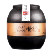 立香园茶叶 碎银子糥米香茶化石普洱茶老茶头熟茶罐装礼盒装 250克茶化石