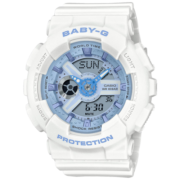 卡西欧（CASIO）女表BABY-G少女时代女黑金多功能电子防水运动手表 BA-110XBE-7A【香港直邮】