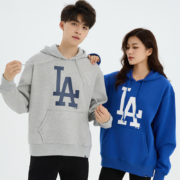 47brand MLB系列 23年秋季新款男女同款加绒宽松套头连帽卫衣 多色