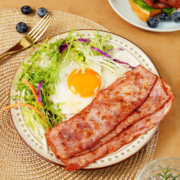大希地 经典香煎培根肉片 早餐火锅烧烤披萨手抓饼烘焙食材 香煎培根200g*2+手抓饼*2