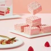 唇动 红丝绒双莓味蛋糕 430g*2箱