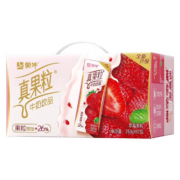 京东百亿补贴:蒙牛 真果粒牛奶饮品 草莓果粒250g*12盒