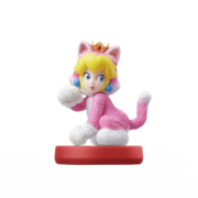 【NINTENDO】马力欧3D世界 amiibo 猫咪桃花公主 任天堂马里奥