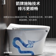 箭牌（ARROW）智能马桶坐便器即热式全自动多功能电动烘干速热坐便器 【镇店力荐】活水即热 智能除臭 AKE1129 305坑距（适用290~380mm）千城送货安装