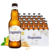 Hoegaarden 福佳 比利时风味精酿啤酒 小麦白啤酒 330ml*24瓶 临期24年2月中旬