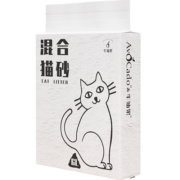 AVOCADO 牛油果 猫砂小颗粒混合豆腐猫砂除臭活性因子强力吸水猫砂 混合猫砂 混合猫砂 2kg*1包