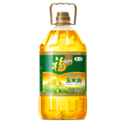 福临门 食用油 非转基因压榨一级黄金产地玉米胚芽油4.5L 中粮出品