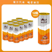 PLUS会员！北冰洋 百香果苏打水 330ml*12听