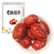 Plus会员:新边界 香酥无核脆枣250g/袋 休闲小吃零食特产