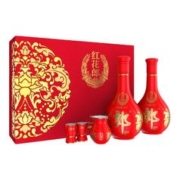 LANGJIU 郎酒 红花郎10 53%vol 酱香型白酒 500ml*2瓶 礼盒装