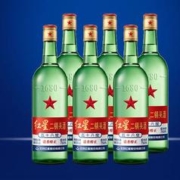 红星 二锅头大二 清香型白酒 56度 750ml*6 整箱装