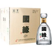 今世缘 42度四开国缘500ml*2瓶礼盒装浓香幽雅醇厚型白酒送礼酒水