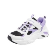 SKECHERS 斯凯奇 陨星熊童鞋魔术贴跑步鞋儿童运动鞋女大童老爹鞋303901L