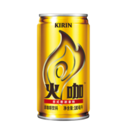 怡宝 麒麟（KIRIN）火咖 意式香浓咖啡饮料 180ml*24罐装 整箱