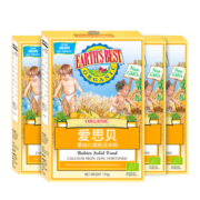 爱思贝（EARTH'S BEST） 宝宝钙铁锌米粉 地球米粉婴幼儿米糊 高铁有机玉米粉175g*4