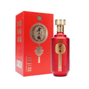 金六福 长寿图中国红 53度 清香型白酒 500ml 单瓶装