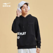 ERKE 鸿星尔克 男款运动连帽卫衣