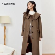 太平鸟女装 太平鸟太平鸟女装大衣福利合集毛呢外套女冬装新款毛呢大衣