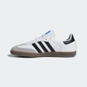 adidas 阿迪达斯三叶草 T头鞋 SAMBA OG 复古板鞋男女 白/黑/浅灰 37(230mm) 推荐选大半码