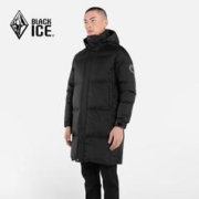 BLACKICE 黑冰 男士长款加厚连帽羽绒服 F8924051M
