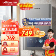 Vanward 万和 12升燃气热水器天然气水气双调恒温ECO节能5重净滤双防电保护防冻 E2D12