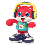 汇乐玩具（HUILE TOYS）跳舞猫锂电版婴儿宝宝玩具会唱歌跳舞儿童男孩女孩圣诞礼物 跳舞猫锂电版（红）