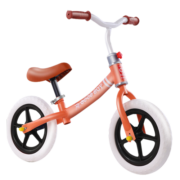 米迪象儿童平衡车无脚踏1.5-6岁滑步车高碳钢宝宝发泡轮滑行车无脚踏 橘色