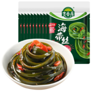 吉香居 榨菜下饭菜 选用60%海带中段 香辣海带丝88g*10袋
