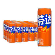 京东百亿补贴：（Coca-Cola）可口可乐 芬达 Fanta 橙味汽水 330ml*24罐