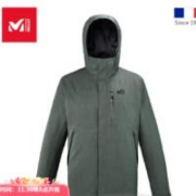 MILLET 觅乐 户外男多功能防风防渗透保暖三合一冲锋衣