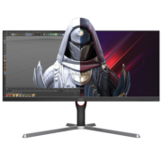 AOC 34英寸准4K显示器带鱼屏1ms 144Hz HDR10 21:9游戏电竞台式电脑屏幕 IPS 内置5w音箱 智能分屏  U34G3X