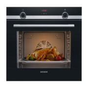 西门子（SIEMENS）德国原装进口嵌入式烤箱家用71升大容量3D热风烘烤进口珐琅内腔HB534ABR0W高59.5CM