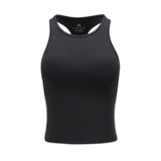 La Nikar 运动背心女薄款夏季外穿工字健身内衣带胸垫训练瑜伽服-S0462 黑色 M