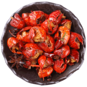 DeYAN德炎 麻辣虾球 小龙虾尾 630g 净虾300g 70-80尾 方便菜 自制口味