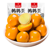 plus会员:BIBIZAN 比比赞 鹌鹑蛋香卤铁蛋120g 约18个 2件