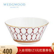 WEDGWOOD 威基伍德 金粉年华鎏金红 米饭碗 骨瓷 饭碗家用 单个