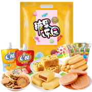 plus会员：徐福记糕点零食混合大礼包2020g 礼盒 *2件+凑单品