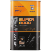 拓尔（TUOEER）PAO全合成机油5W-40 SP级新加坡进口原材料汽机油高性能润滑油  S8000 1L【国六标准】