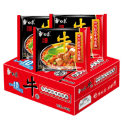 plus会员：白象 大骨面方便面 红烧牛肉味 75g*24袋