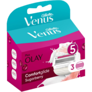 吉列维纳斯Venus莓果甜香型樱花刀3刀头腋下私处脱毛刮毛刀剃毛器