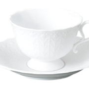 Narumi 鸣海 Silky White系列 纯白骨瓷杯碟组合 200ml  直邮含税到手129.41元