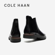 COLE HAAN 歌涵 男士切尔西靴 秋冬牛皮革烟筒短靴男C36531