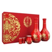 88VIP会员：LANGJIU 郎酒 红花郎10 53%vol 酱香型白酒 500ml*2瓶 礼盒装