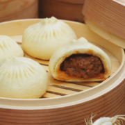限地区、PLUS会员：桃花点点 鲜汁肉包子800g10只*3件