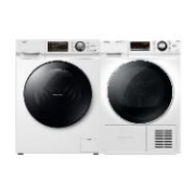 预售、PLUS会员：Haier 海尔 EG100B129W+EHG100129W 白色热泵杀菌洗烘套装 10Kg