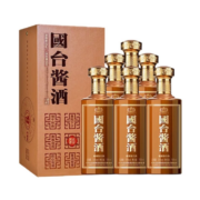 京东百亿补贴：国台酱香型白酒 53度 500mL 6瓶 国台酱酒 2021年 整箱装